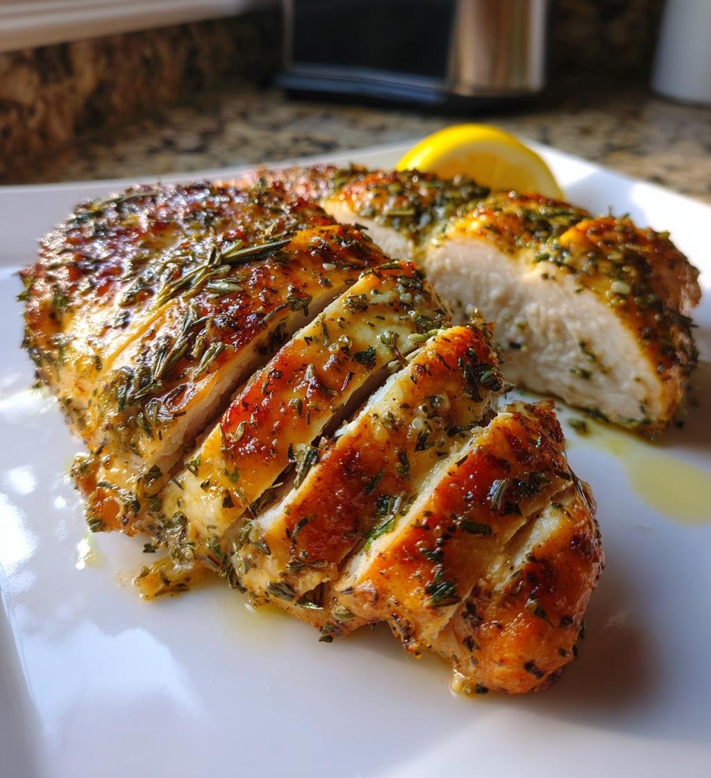 citronortsbakad kycklingbrost recept - detail 1