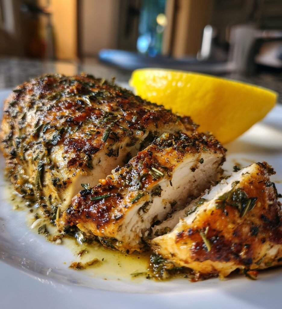 citronortsbakad kycklingbrost recept