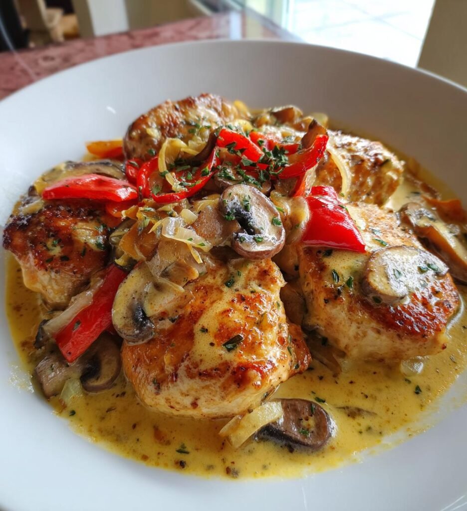 enkel middag med kyckling recept