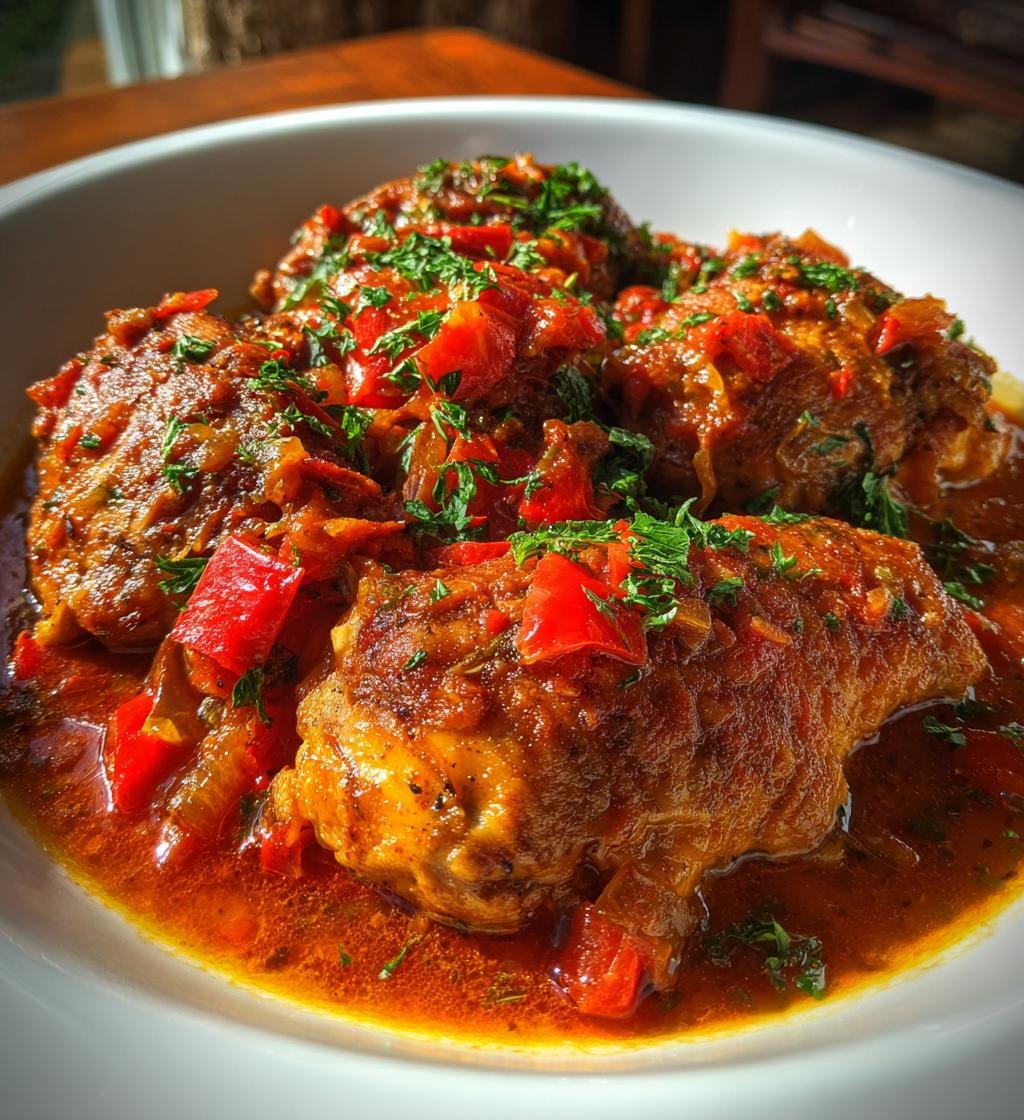 kyckling cacciatore i instant pot enkel recept - detail 1