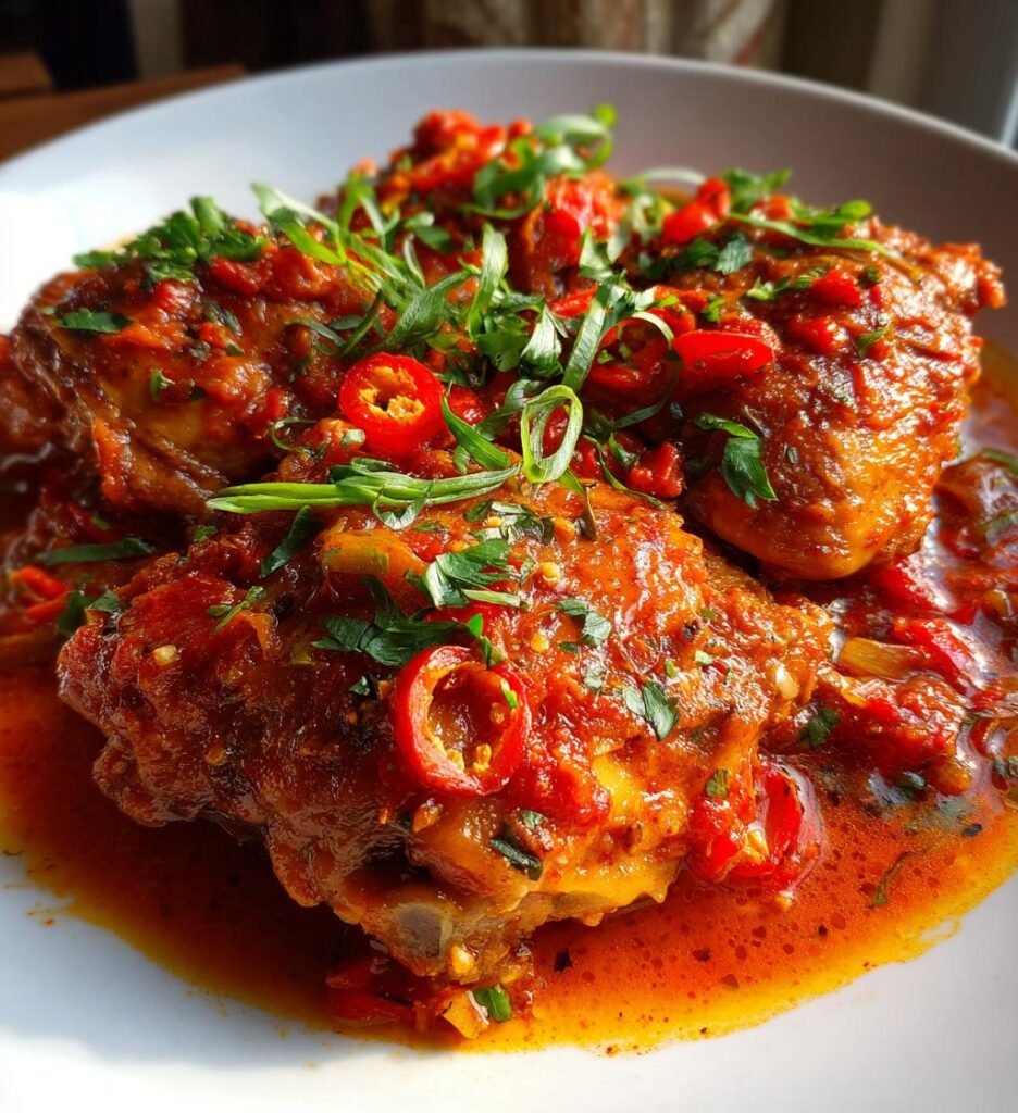 kyckling cacciatore i instant pot enkel recept