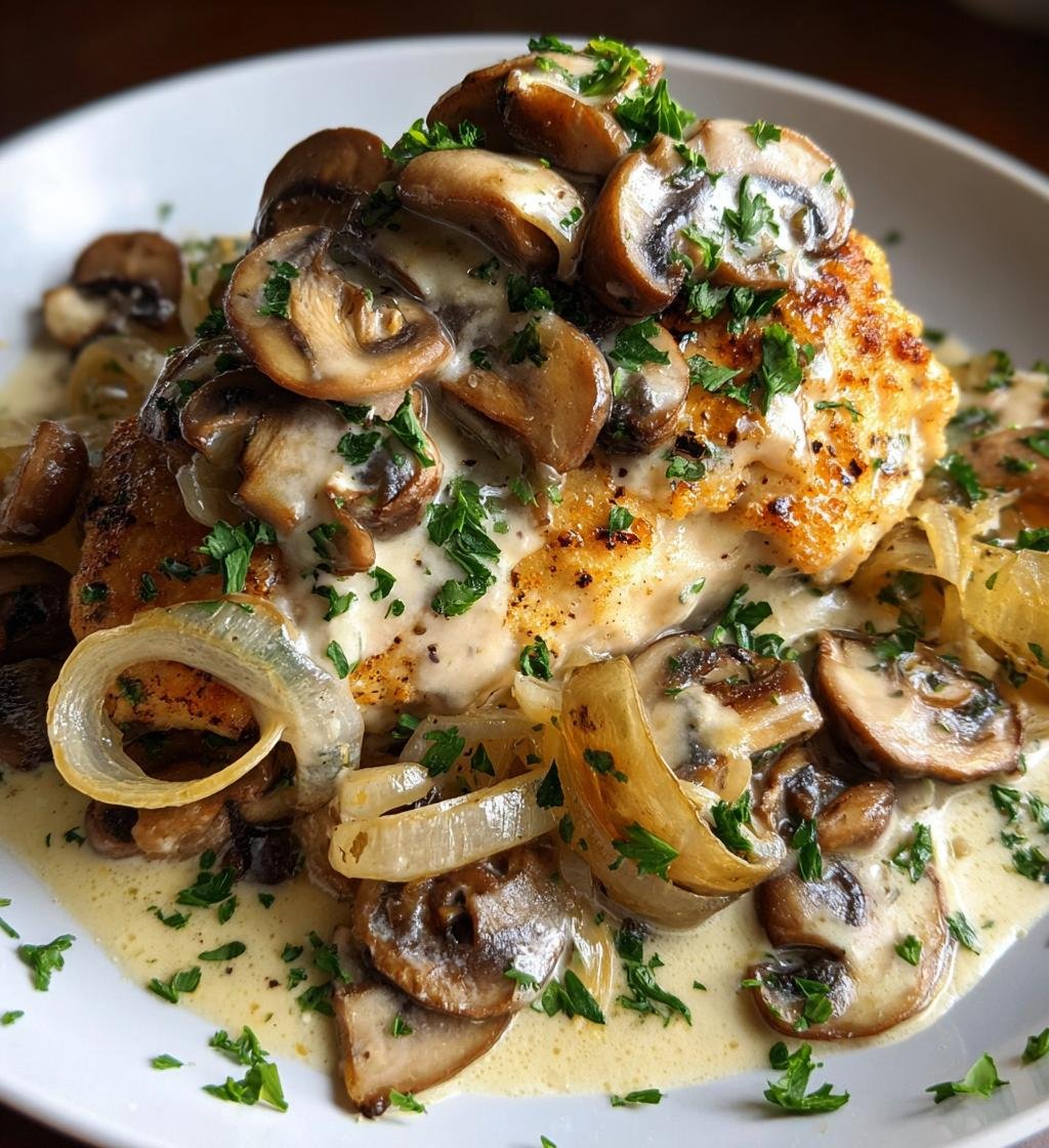 kyckling med svamp och lok enkel recept - detail 1