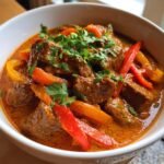 mustig thailandsk notkottscurry med kokosmjolk