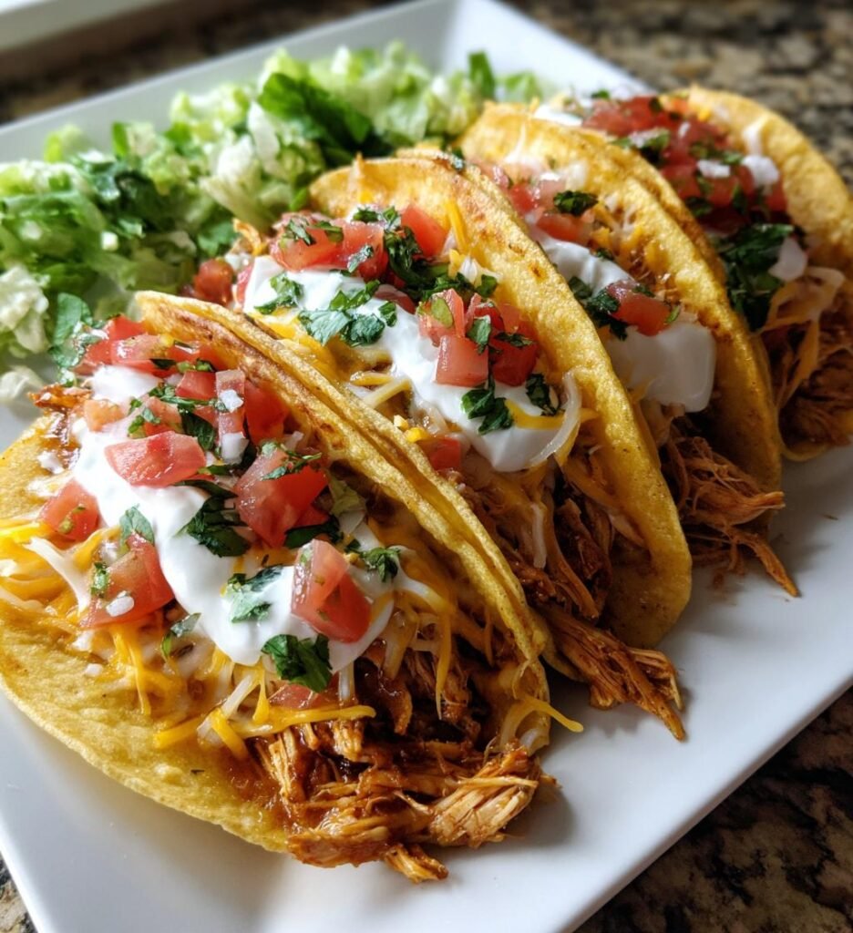 ranch kycklingtacos i instant pot